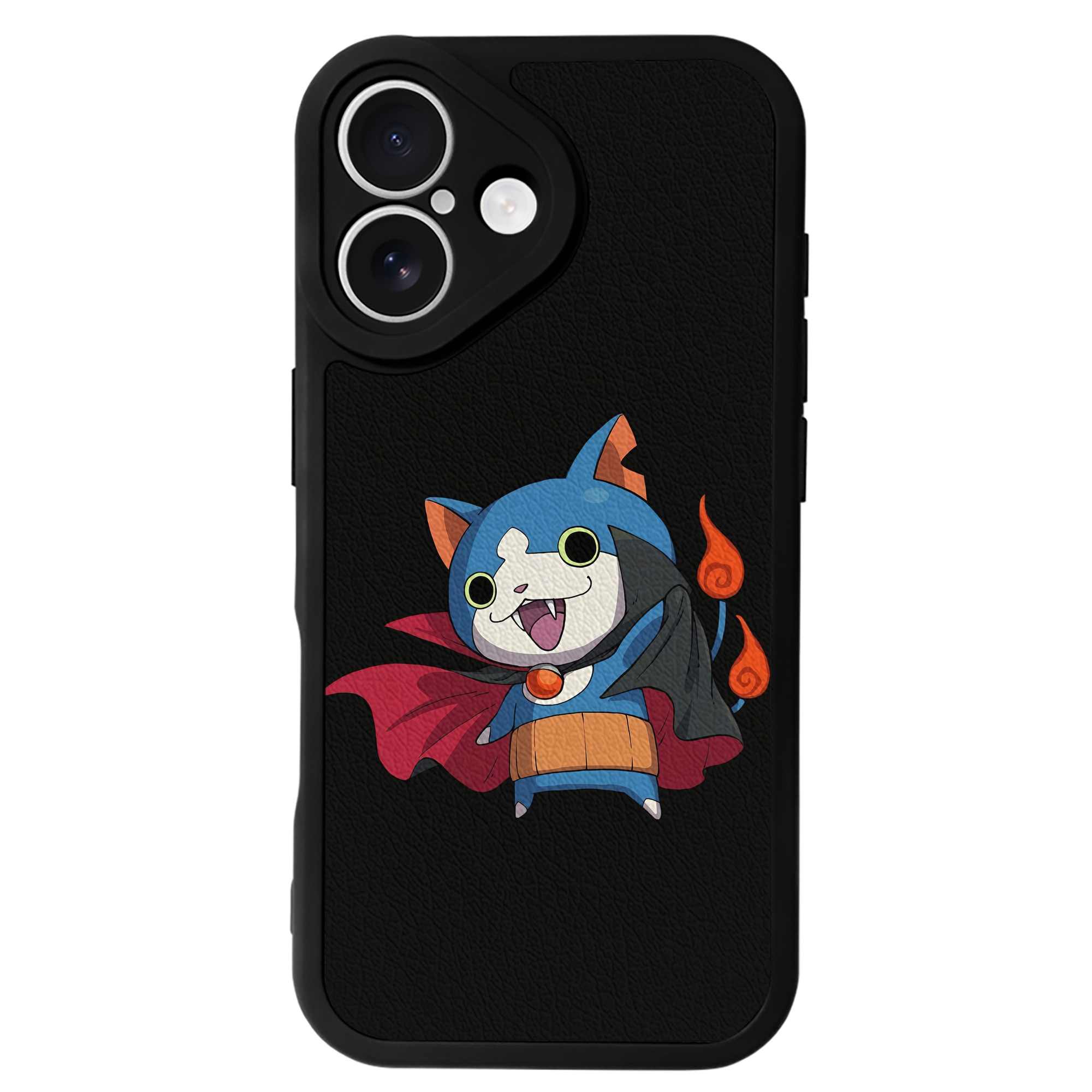 （画像用） 妖怪ウォッチ Yo-kai Watch 【iPhone 16シリーズ対応】シリコンスマホケース（レザー調） 材質：シリコン